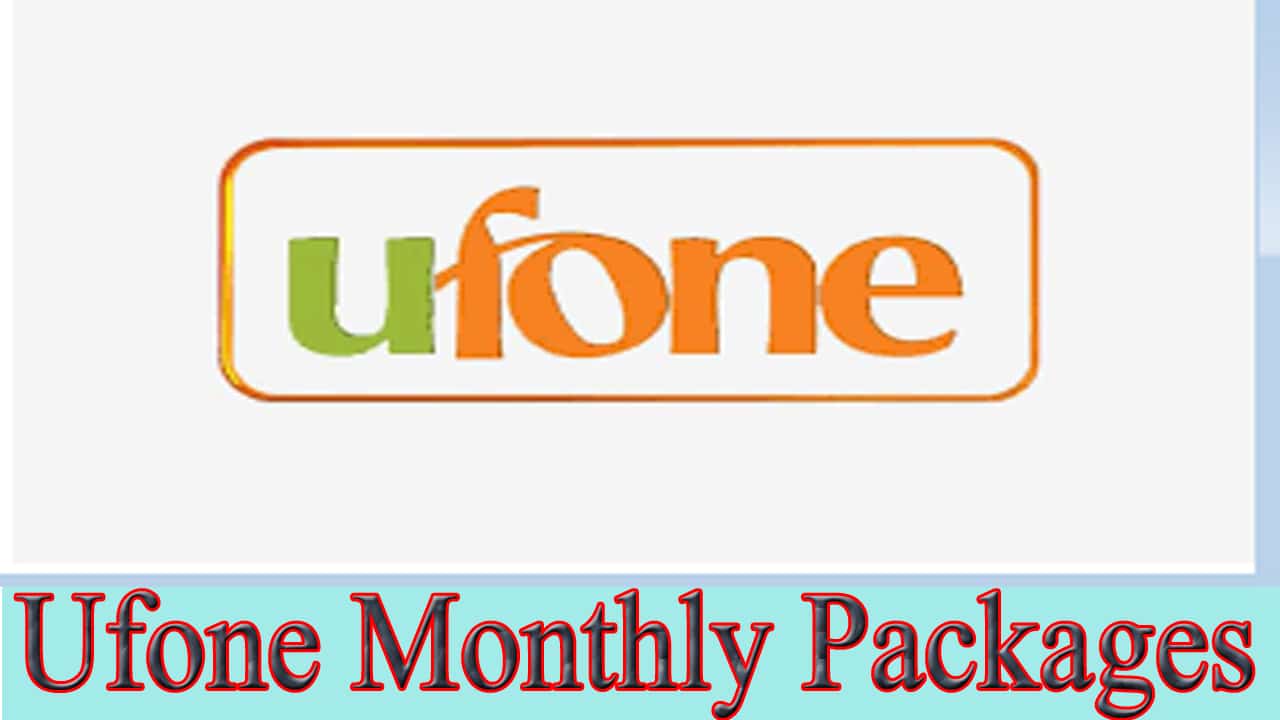 Ufone Monthly Call Internet Packages