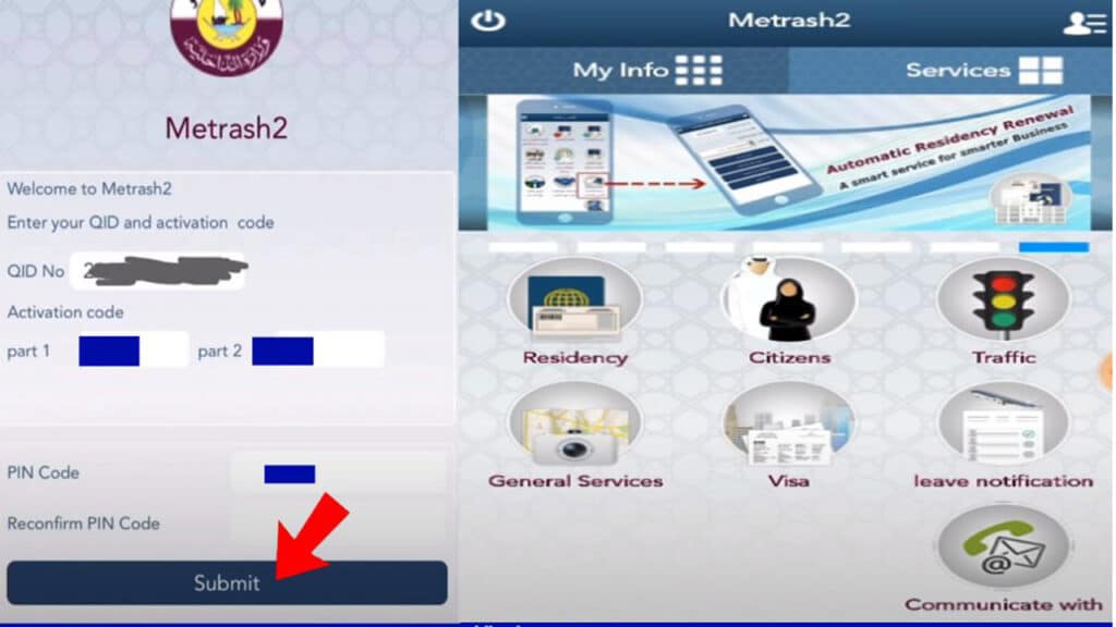Register Metrash2 In Qatar in1 Minutes STC Packages
