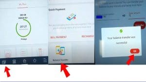 Transfer Balance Credit From Ooredoo To Ooredoo in a minute