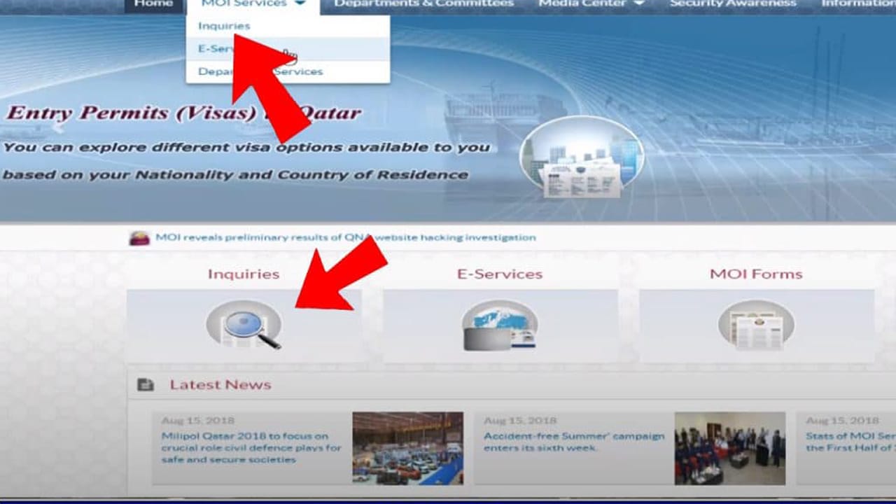 How To Check MOI Qatar ID Online With Pictures