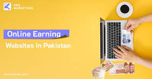 What is the salary of online workers in Pakistan?